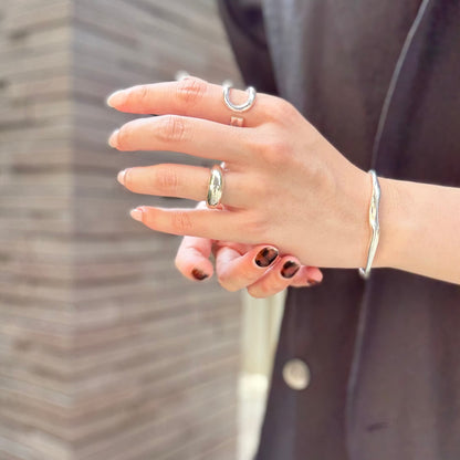 Silver925 plain ring 50