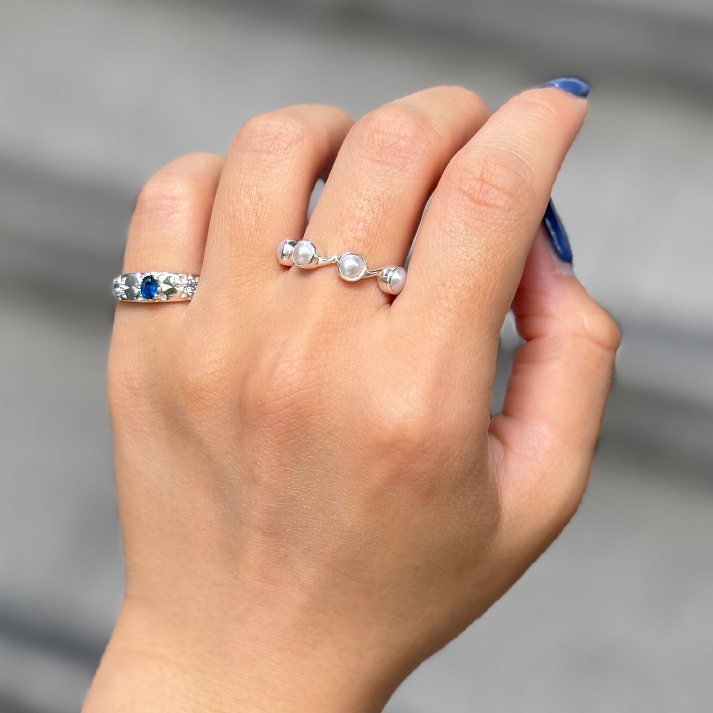 Silver925 design ring 129