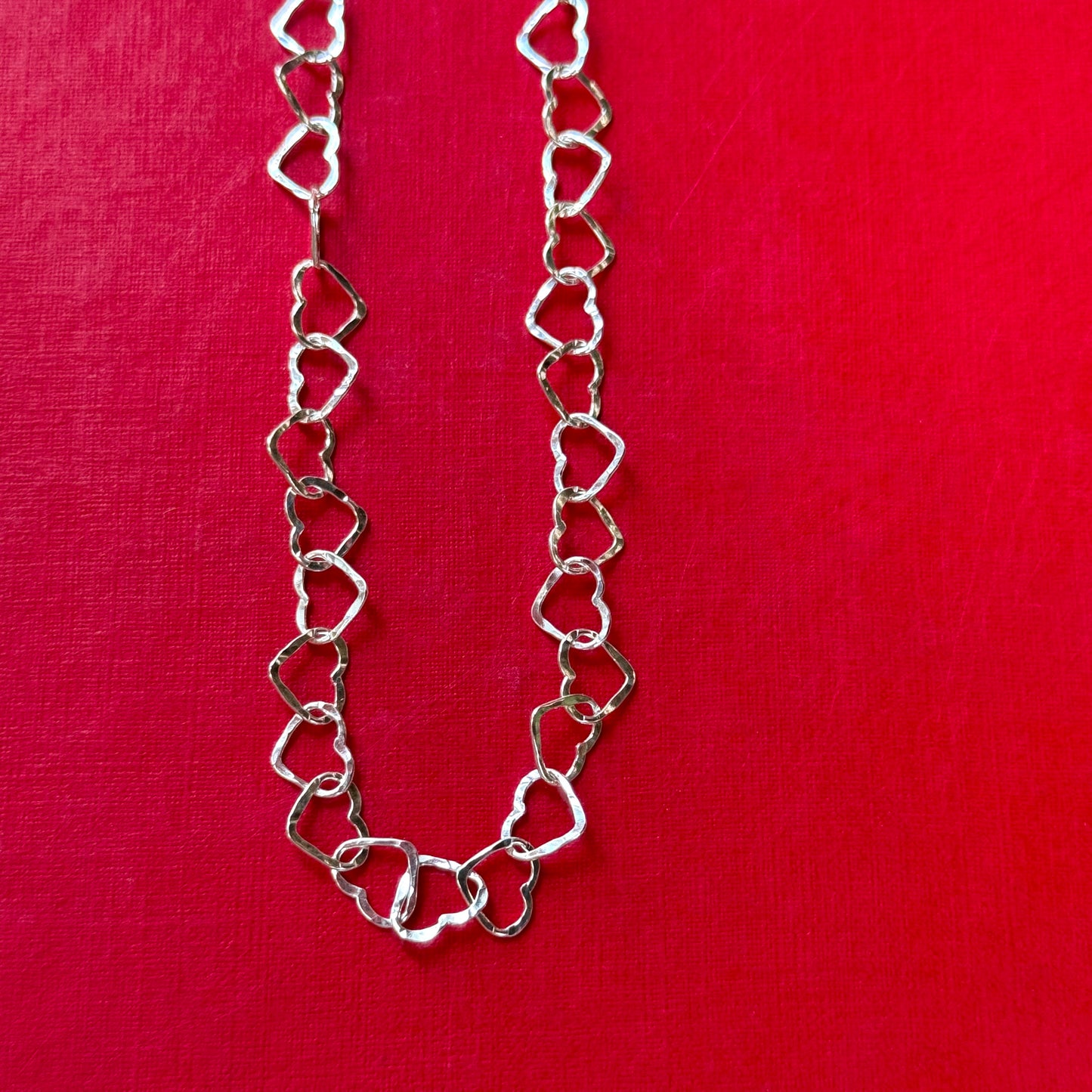 Italian chain necklace〈Heart〉1