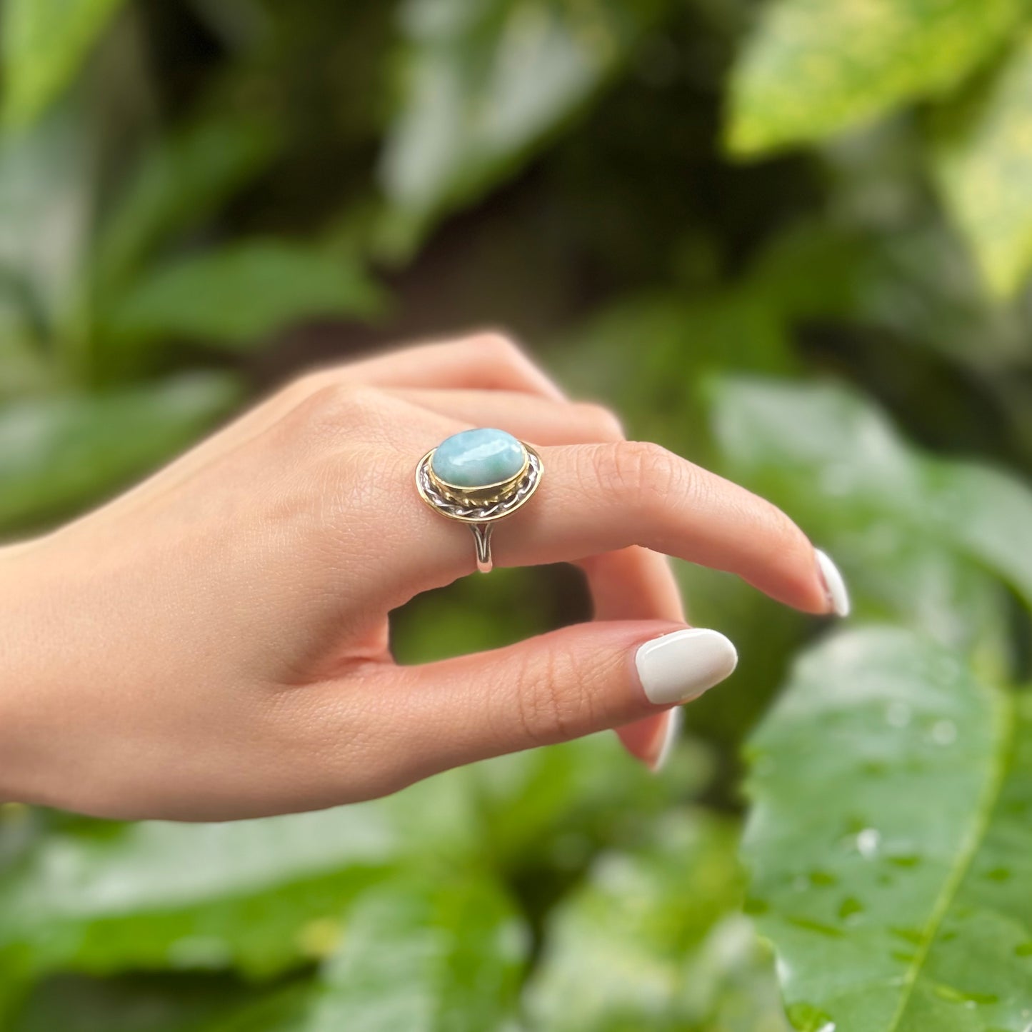 Silver925×Brass design ring 17