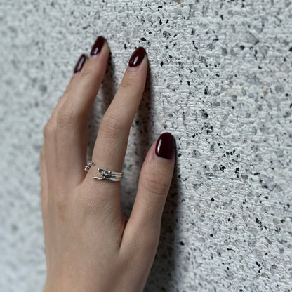 Silver925 plain ring 103