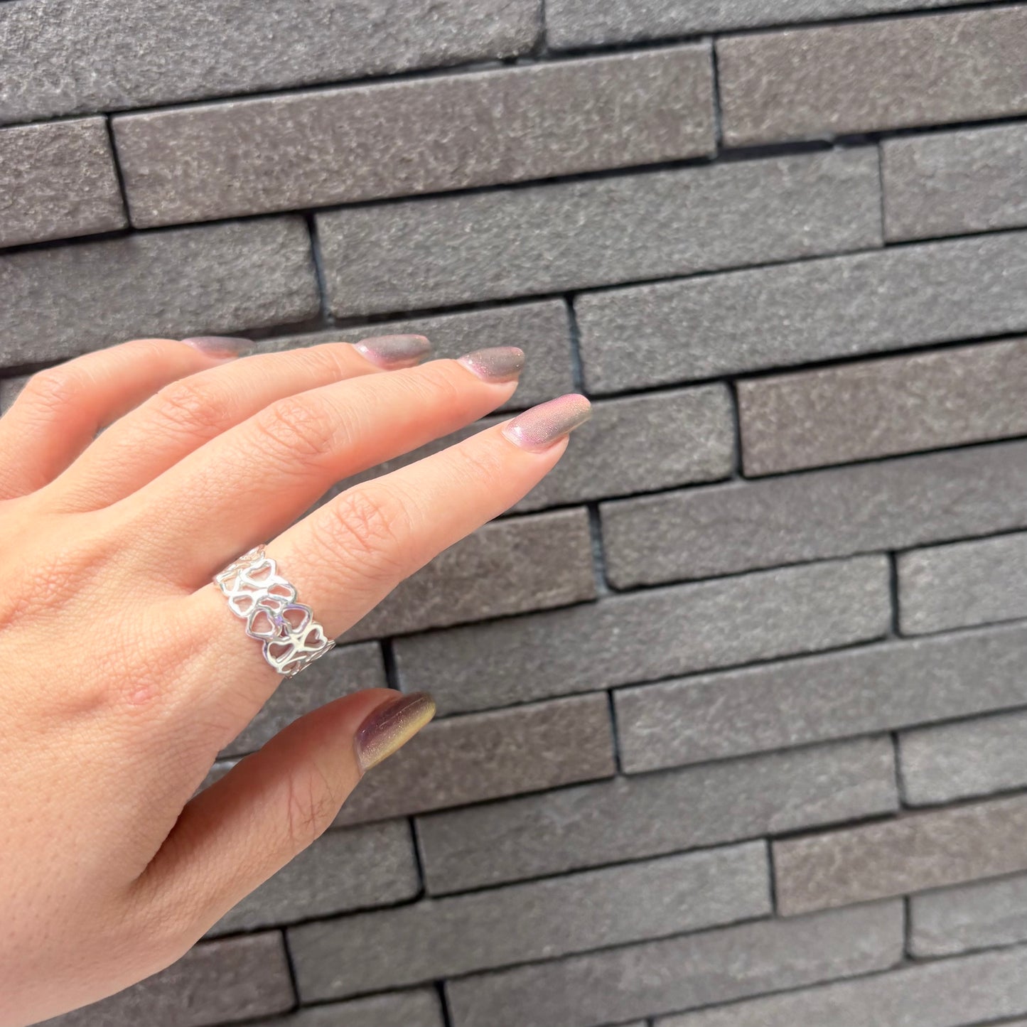 Heart plain ring 26