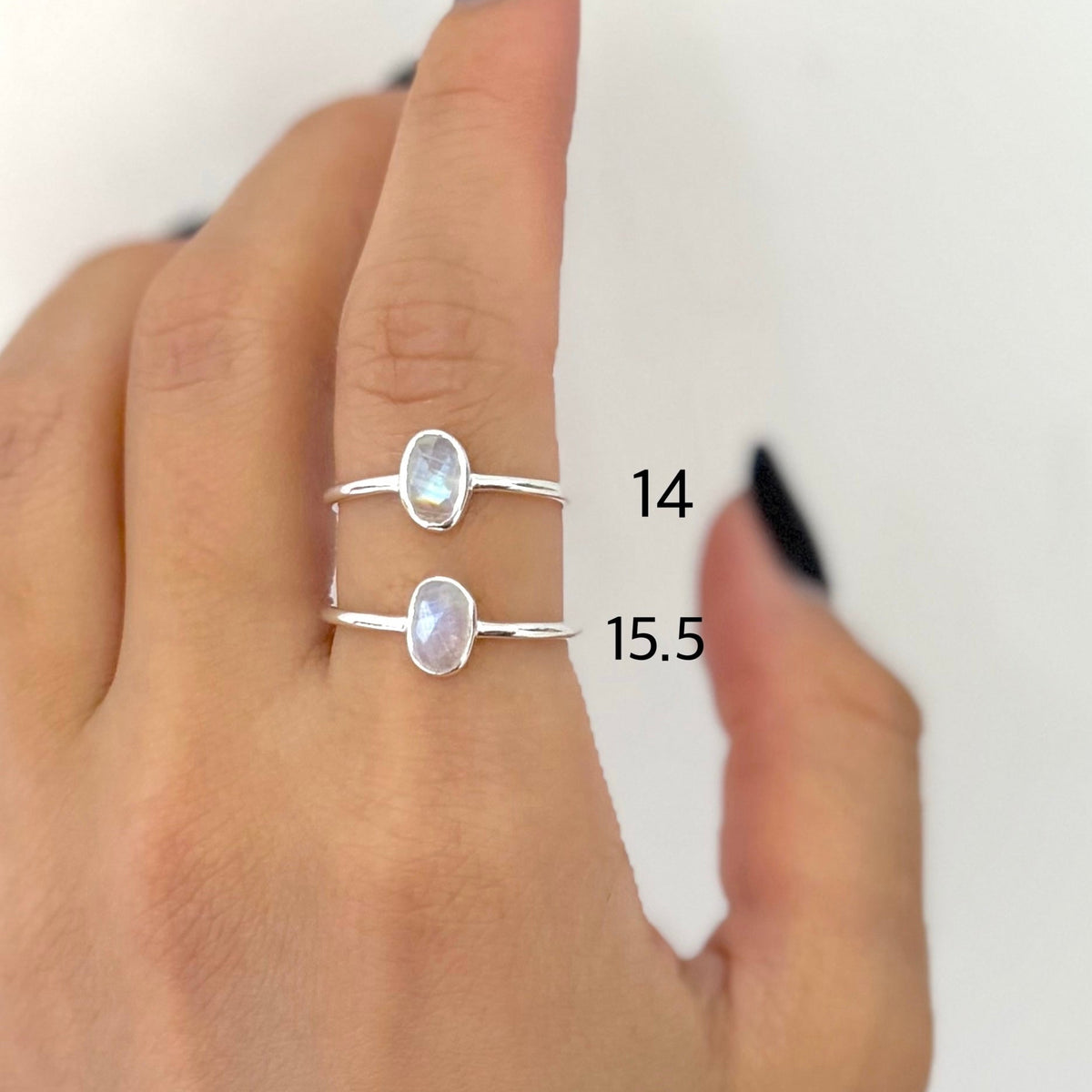 Silver925 1stone ring 10