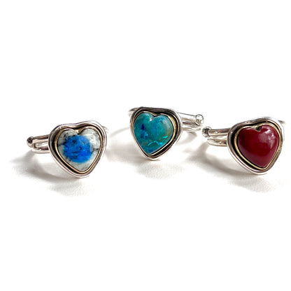 Heart ring 3