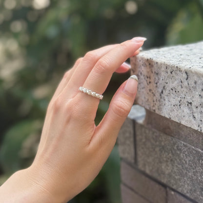 Rose plain ring