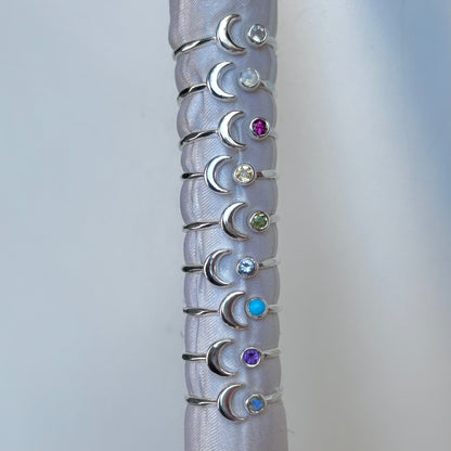 Moon design ring 4
