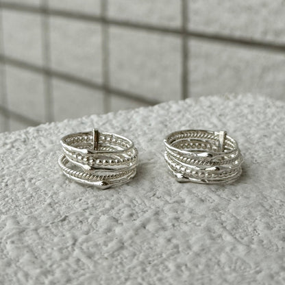 【6/21販売終了】《オンライン先行》Silver925 stacking plain ring