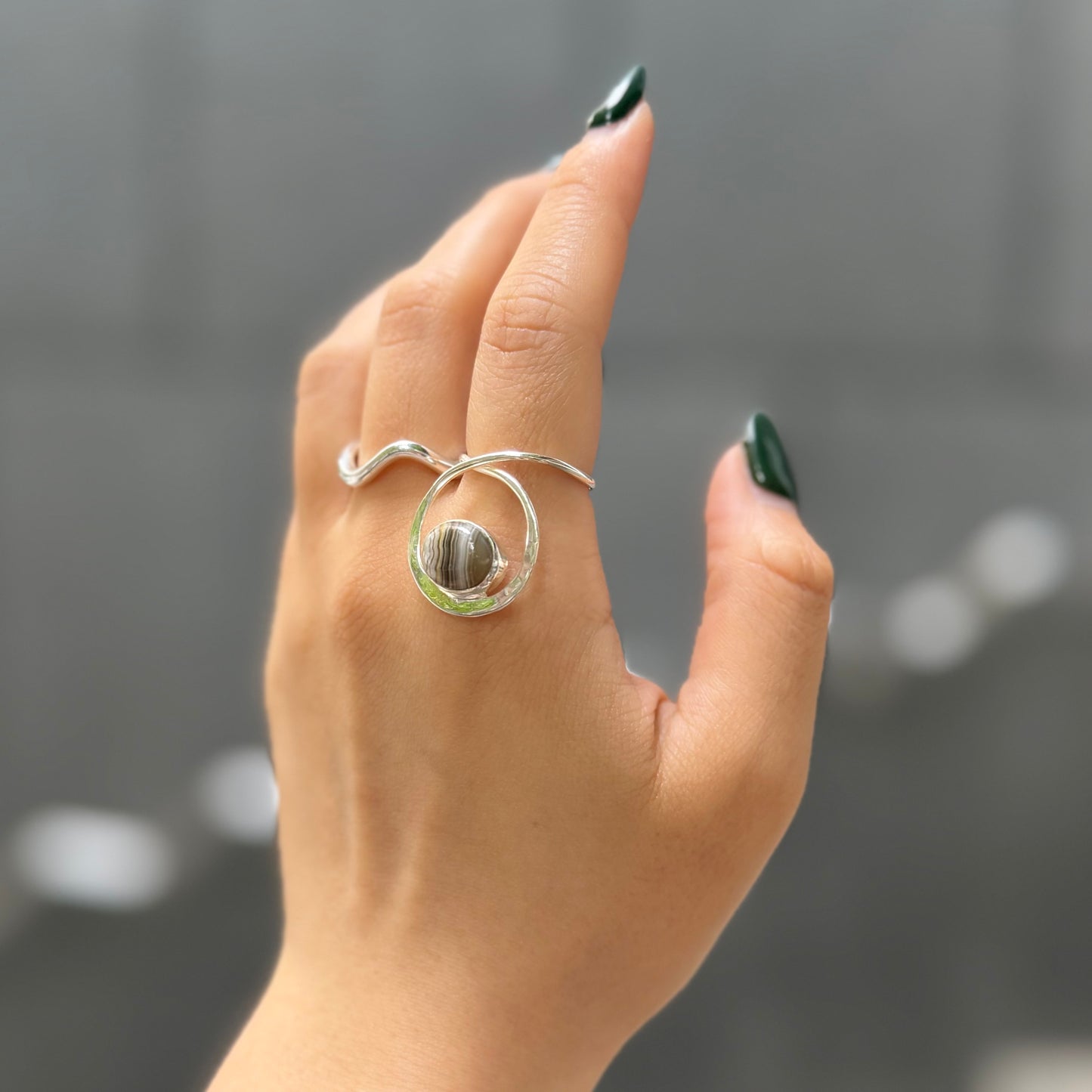 Silver925 design ring 111