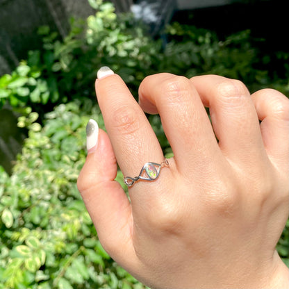 Opal design ring