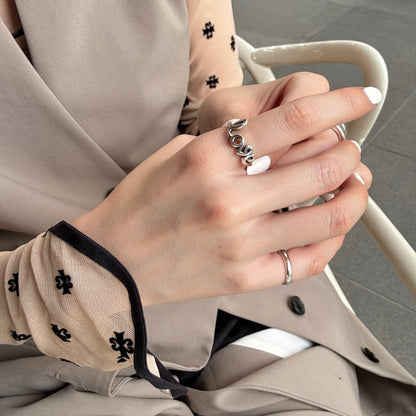 Love plain ring 1