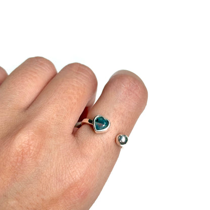 Heart fork ring 2