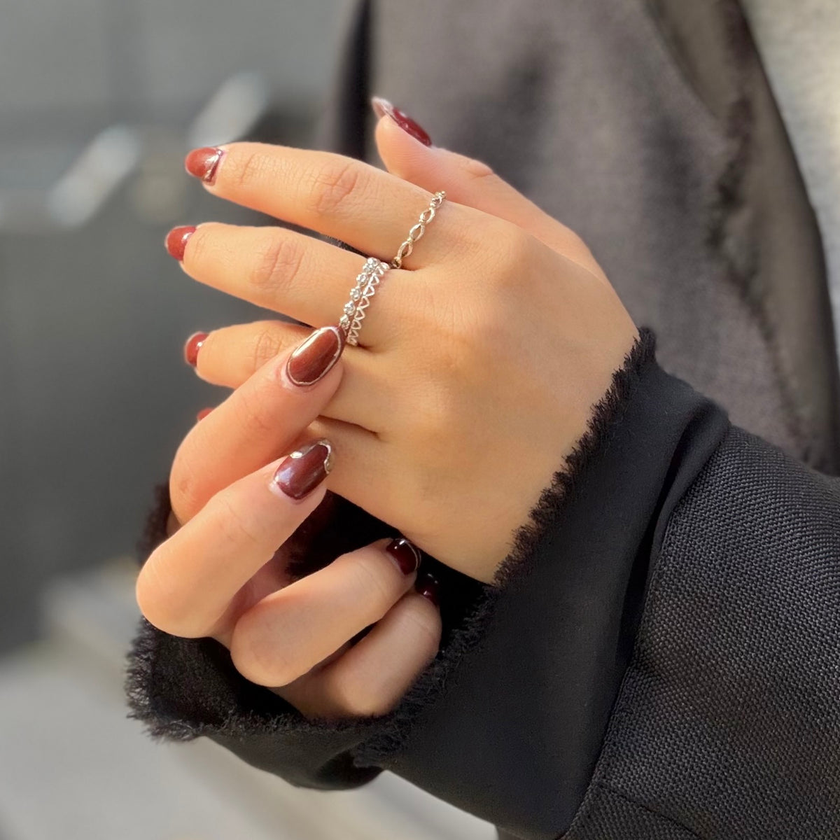 Heart plain ring 84