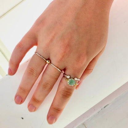 Pearl design ring 8