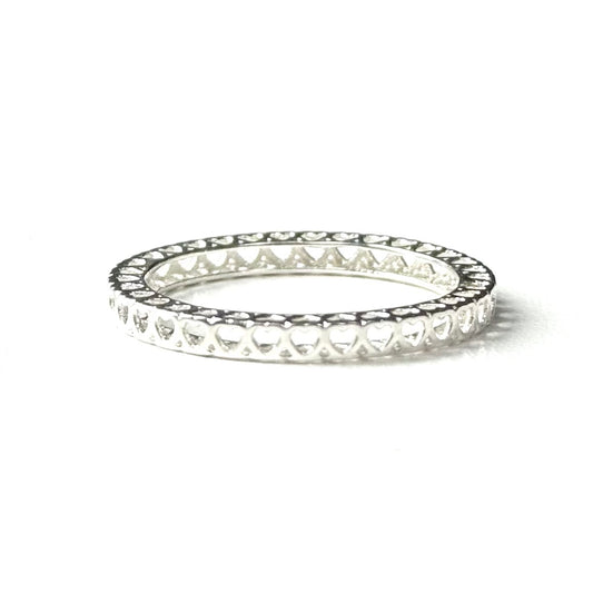 Heart plain ring 83