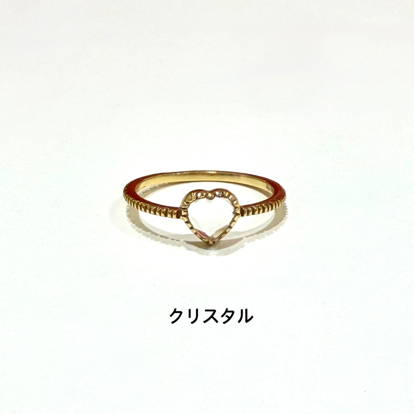 Brass Heart ring