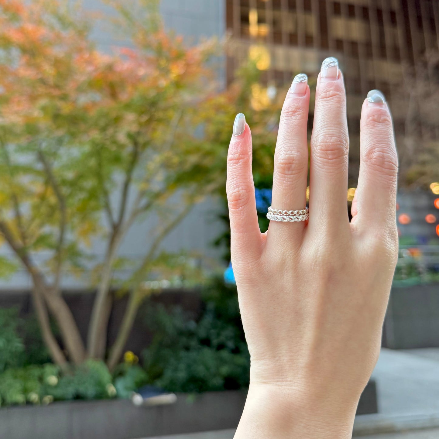 Silver925 plain ring 112