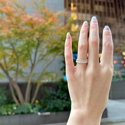 Silver925 plain ring 112