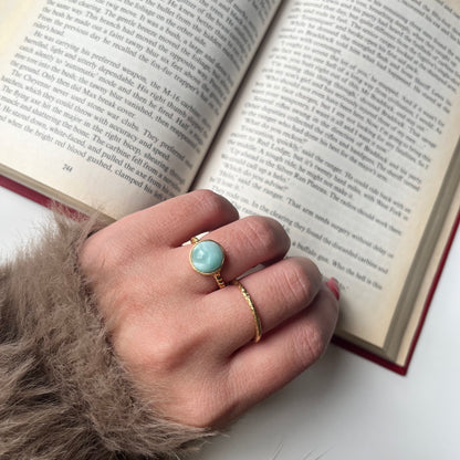 Brass design ring 2
