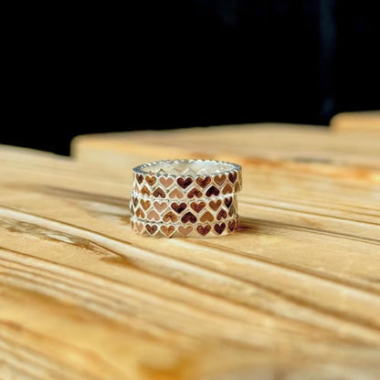 〈渋谷限定〉Heart enamel ring