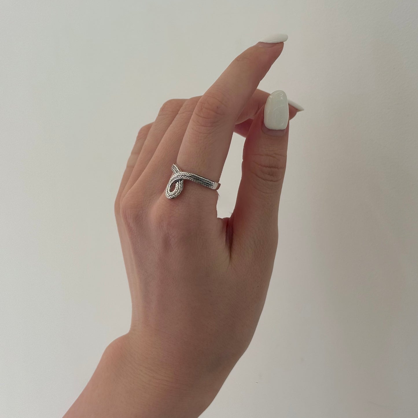 【Biju mam poco】Silver925 plain ring 6