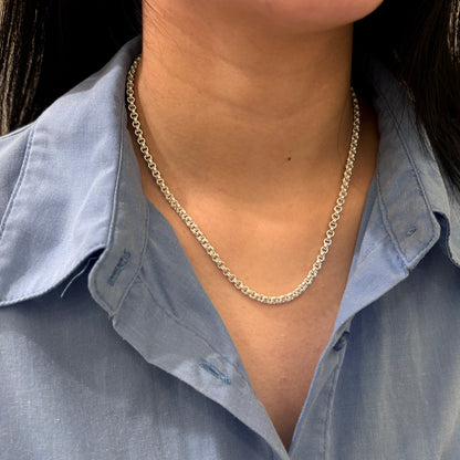 Silver925 chain necklace 36