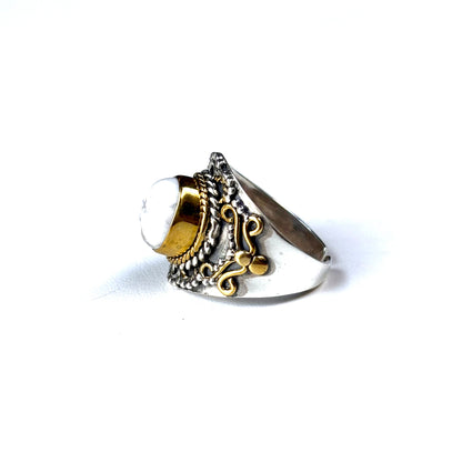Connect ring〈 Black ＆ White 〉
