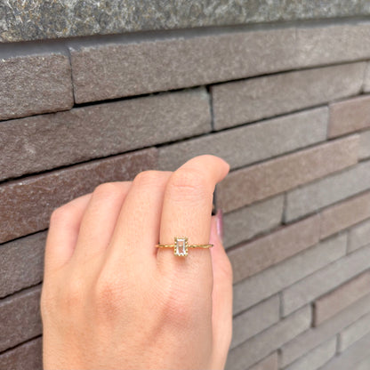 Brass petit ring 12