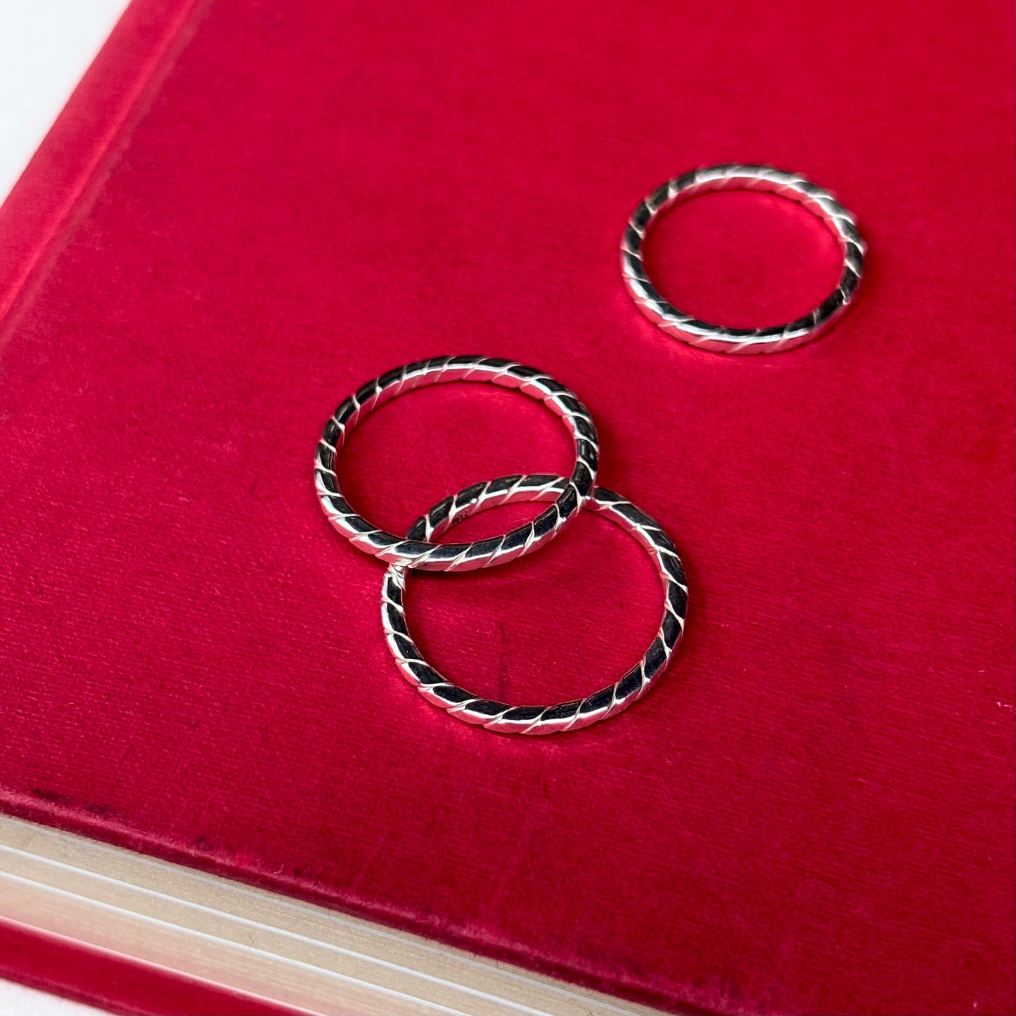 Silver925 plain ring 96