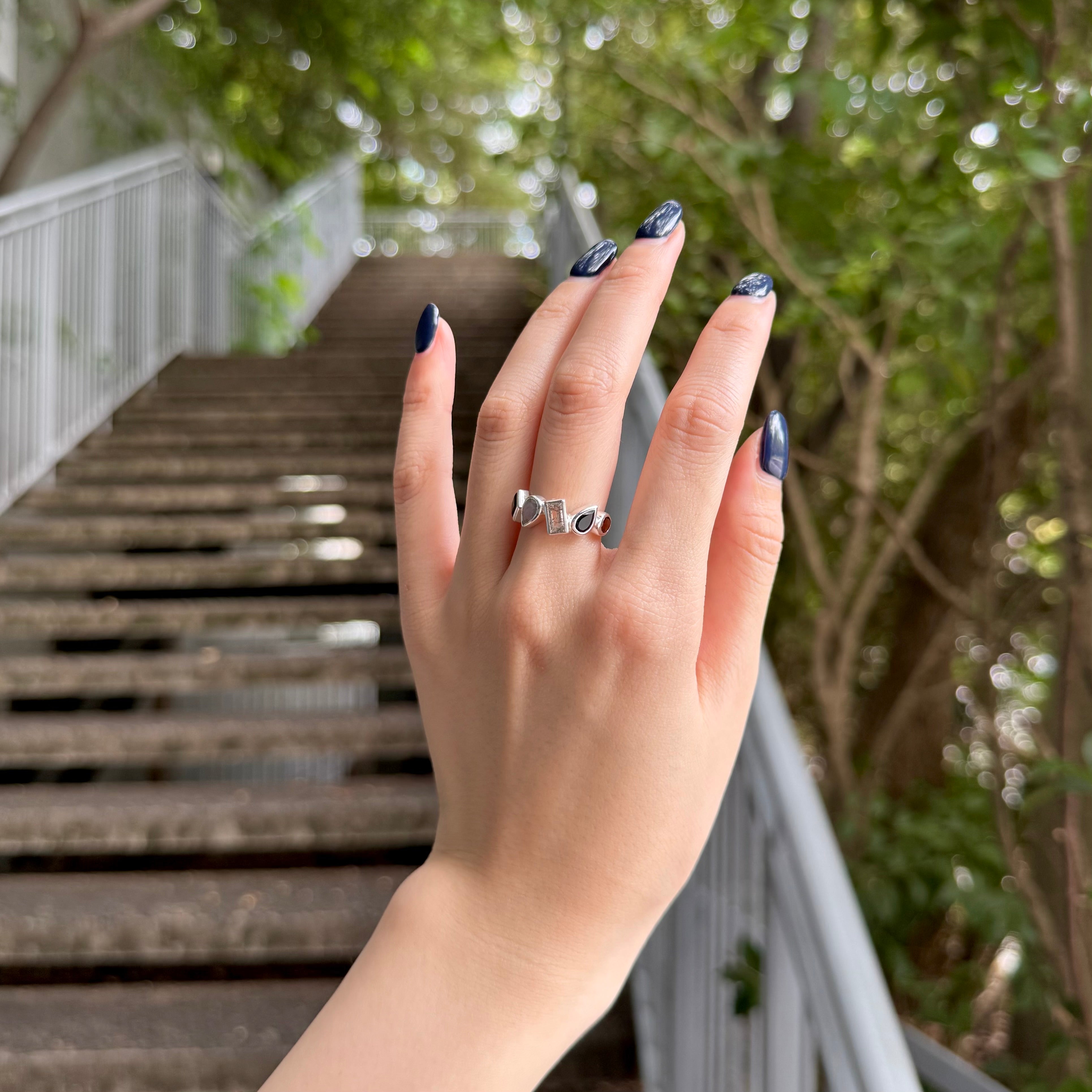 5stone ring 5 – Biju mam