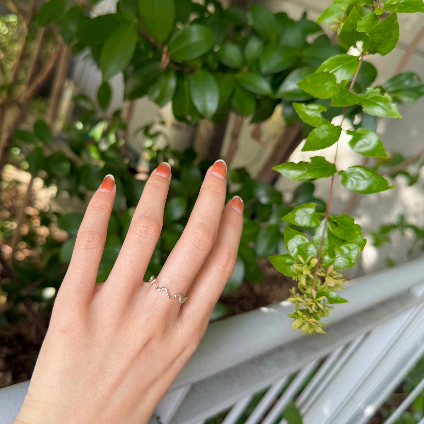 Silver925 plain ring 49