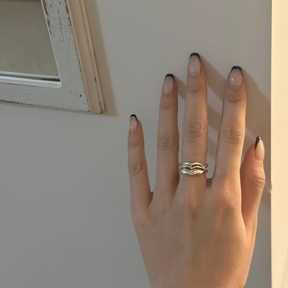 Lip plain ring 2