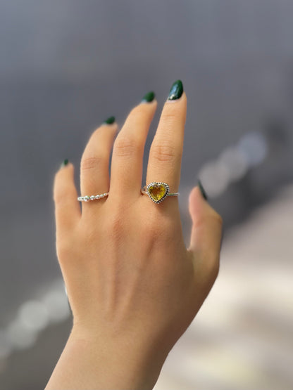 Heart ring 4