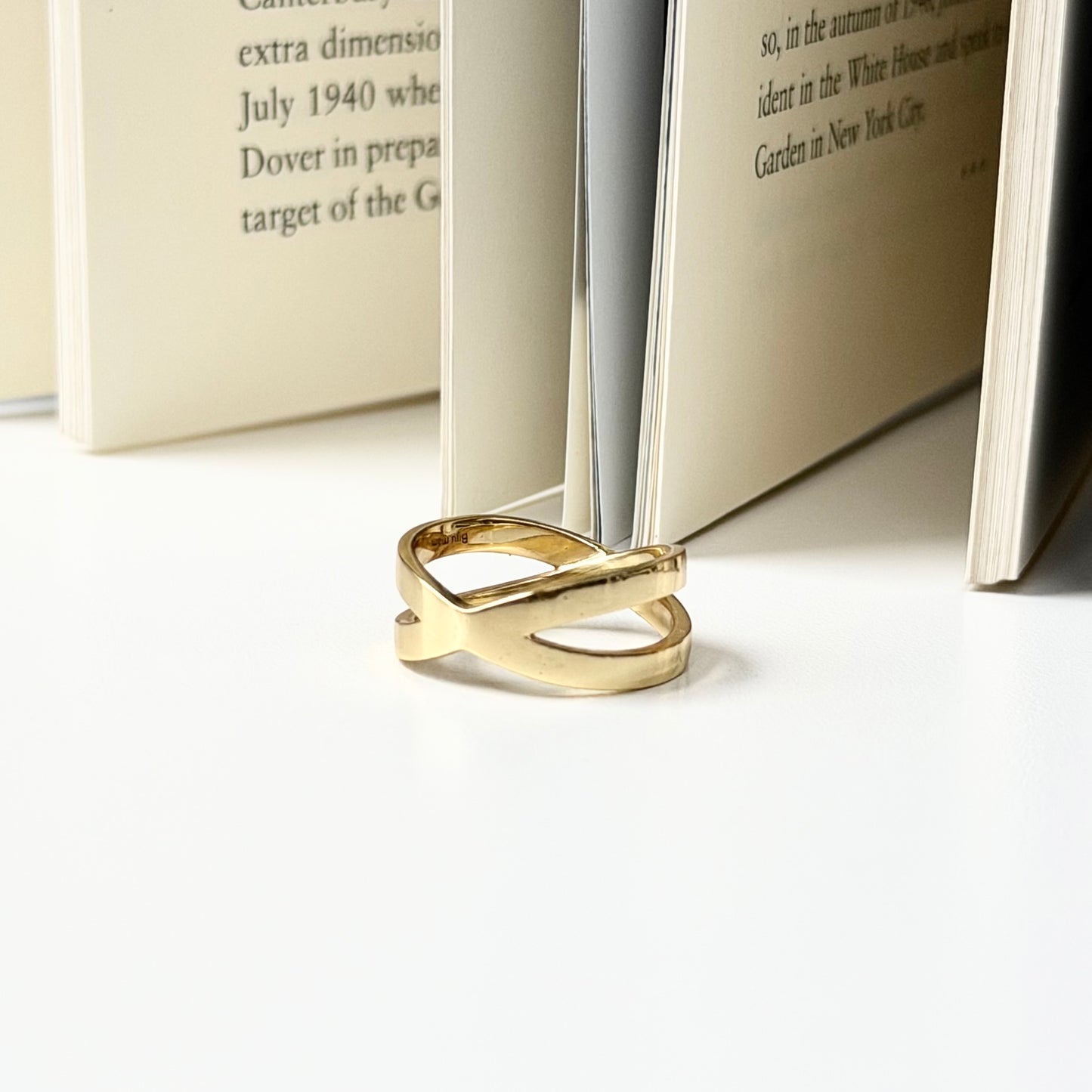 Brass plain ring 23