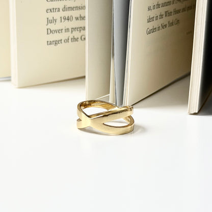 Brass plain ring 23