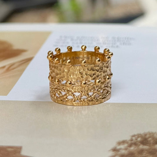 Brass plain ring 66