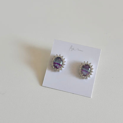 【poco】Fluorite pierce