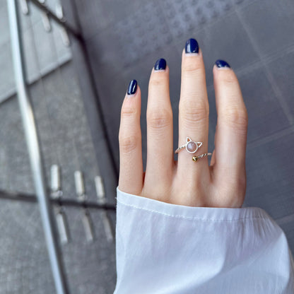 Cat design ring 8
