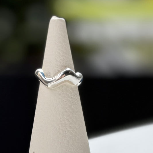 Silver925 plain ring 1