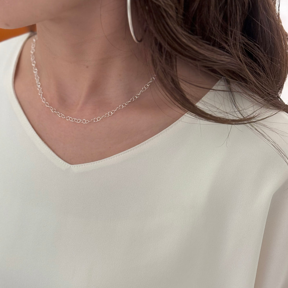Silver925 chain necklace 1