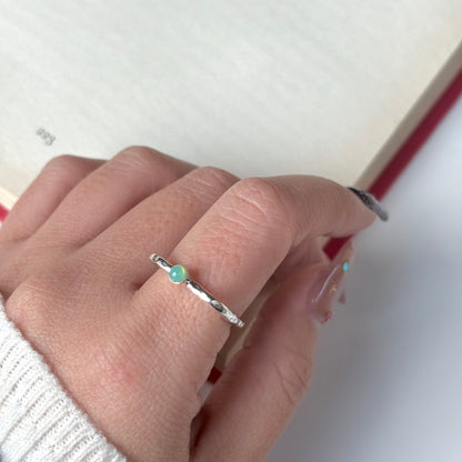 Silver925 square petit ring