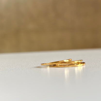 Brass plain ring 8