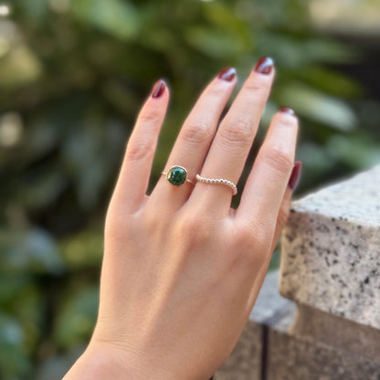 Silver925×Brass design ring 24