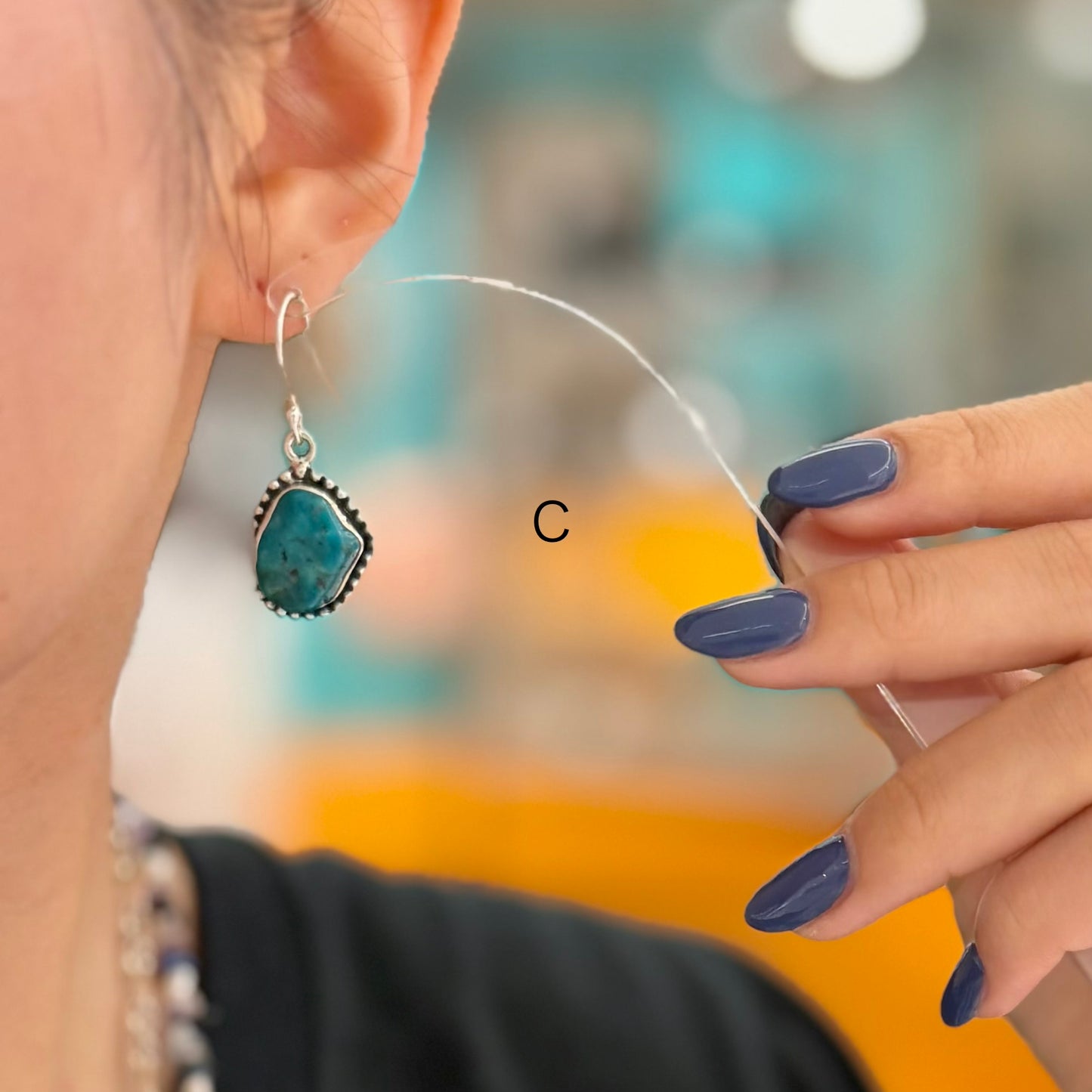 American turquoise pierce 1