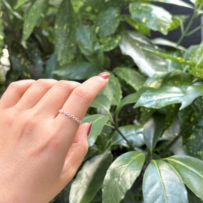 Silver925 plain ring 65