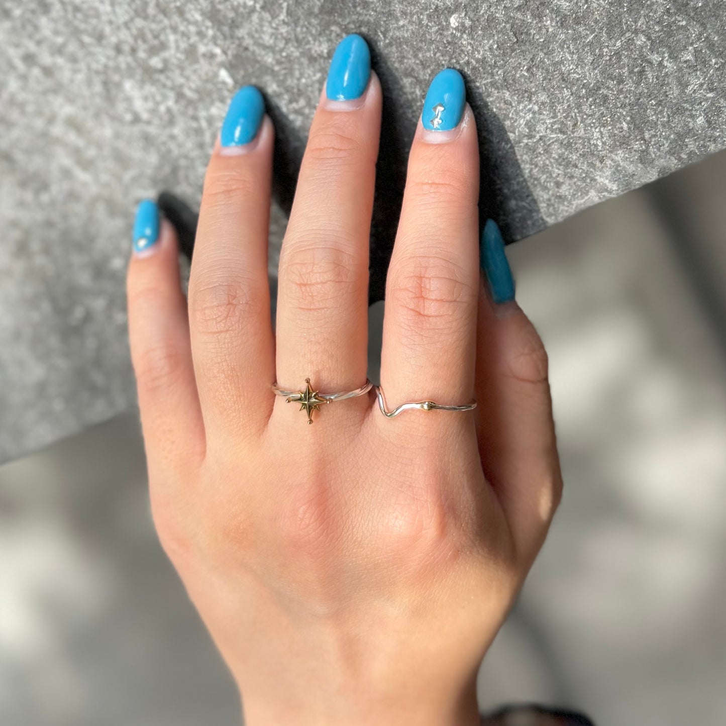 Star plain ring 12