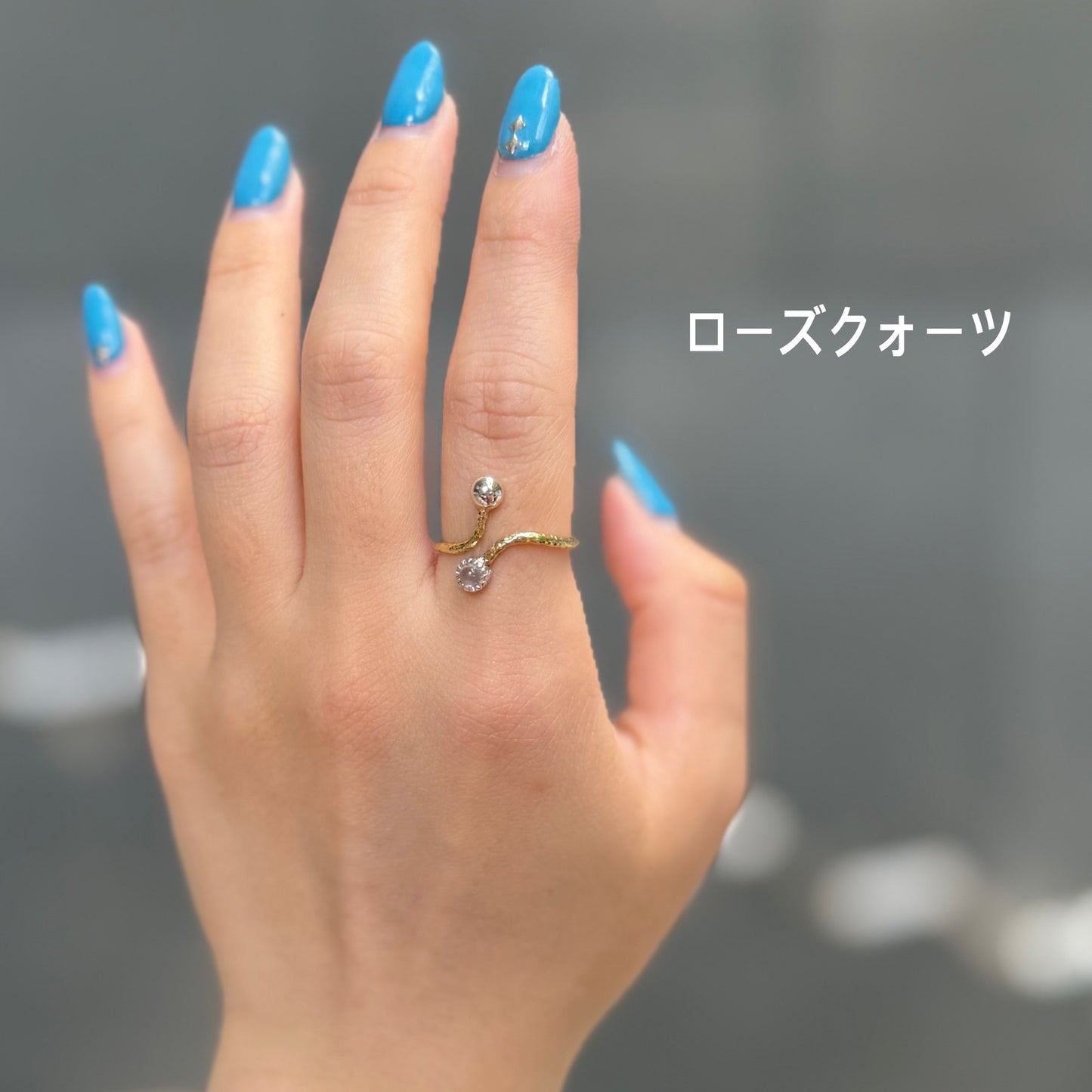 Silver925×Brass design ring 18