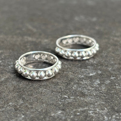 Silver925 plain ring 58