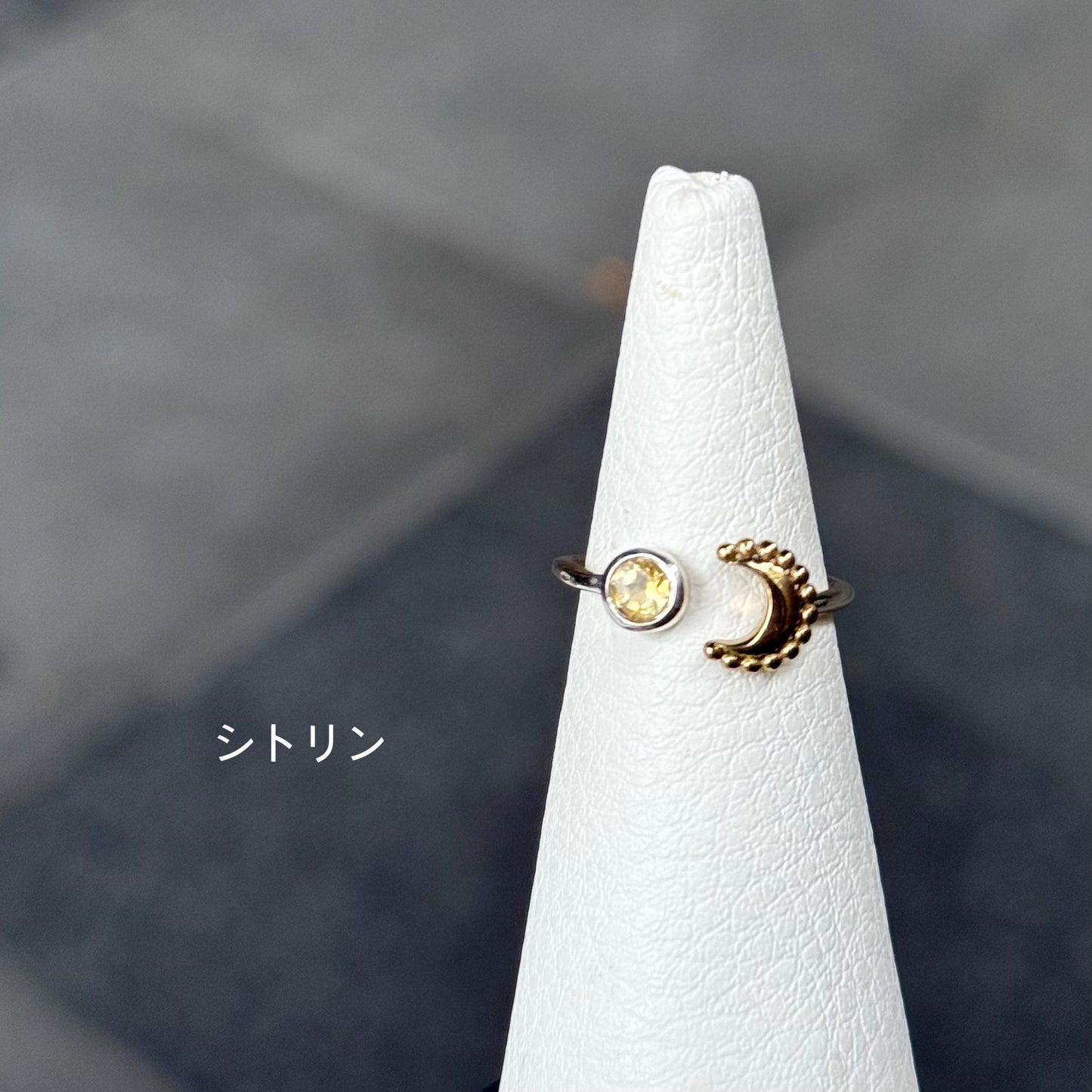 Moon design ring 7