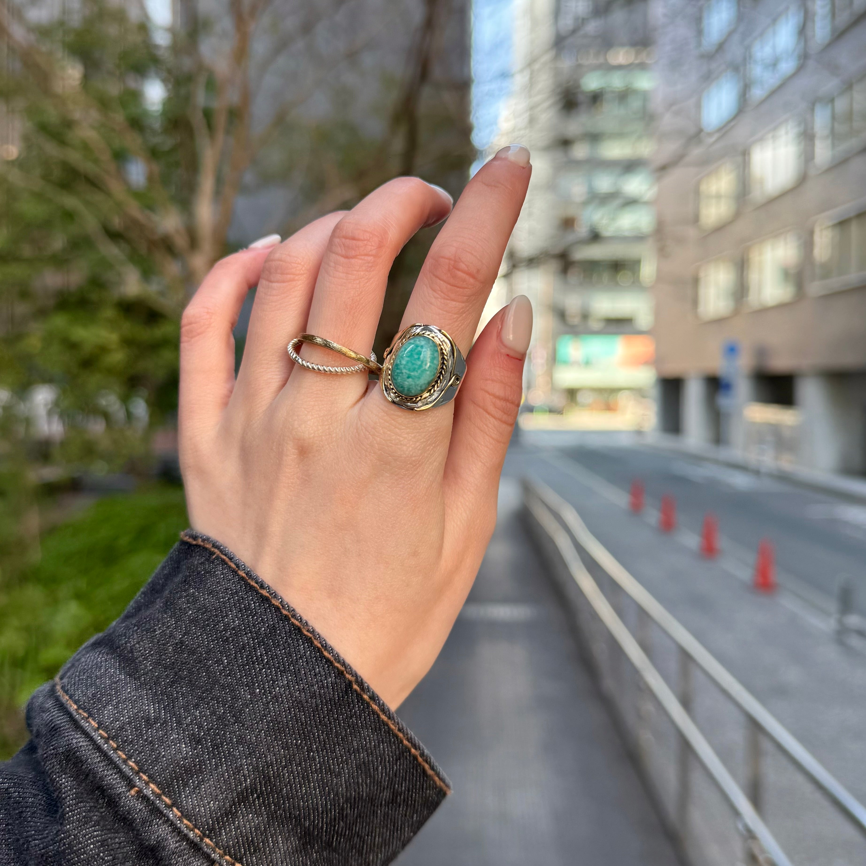 Connect ring〈green〉 – Biju mam