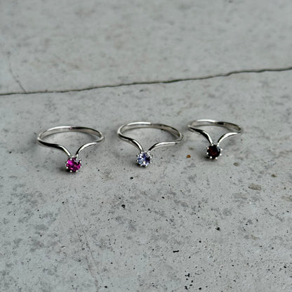 Silver925 Vdesign ring 1